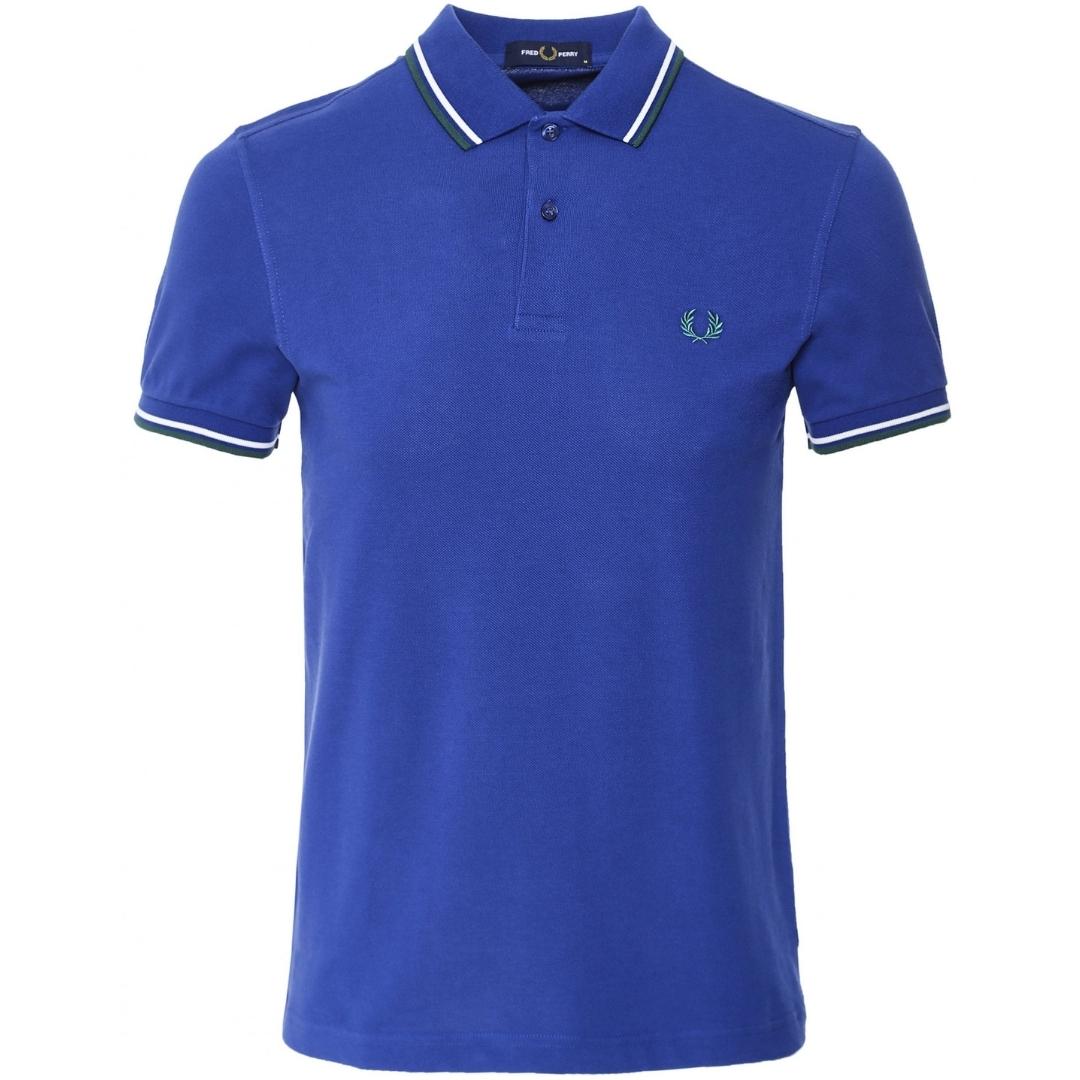 Fred Perry Blue Polo Shirt Fred Perry