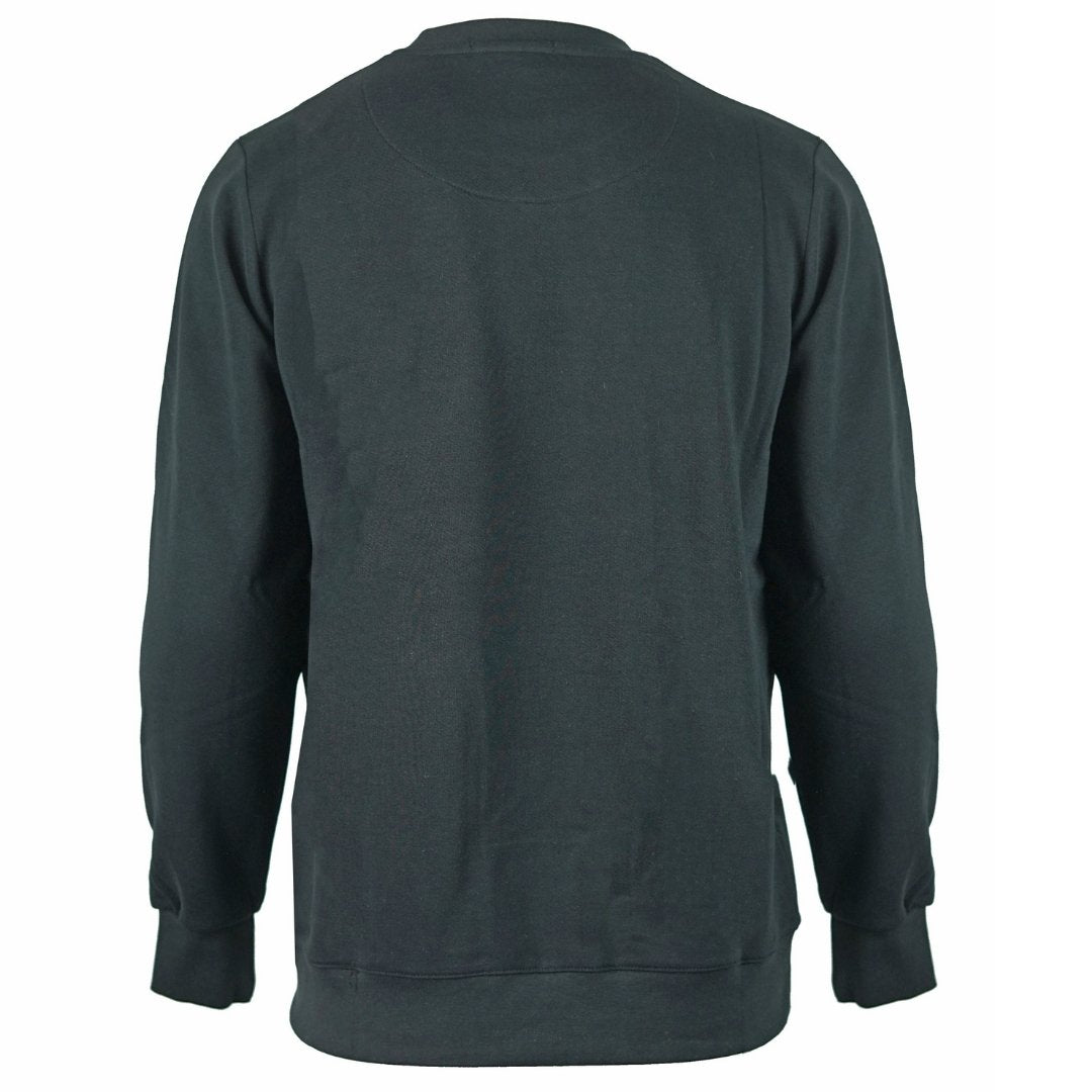 Aquascutum QMF010L0 02 Black Sweatshirt - Style Centre Wholesale