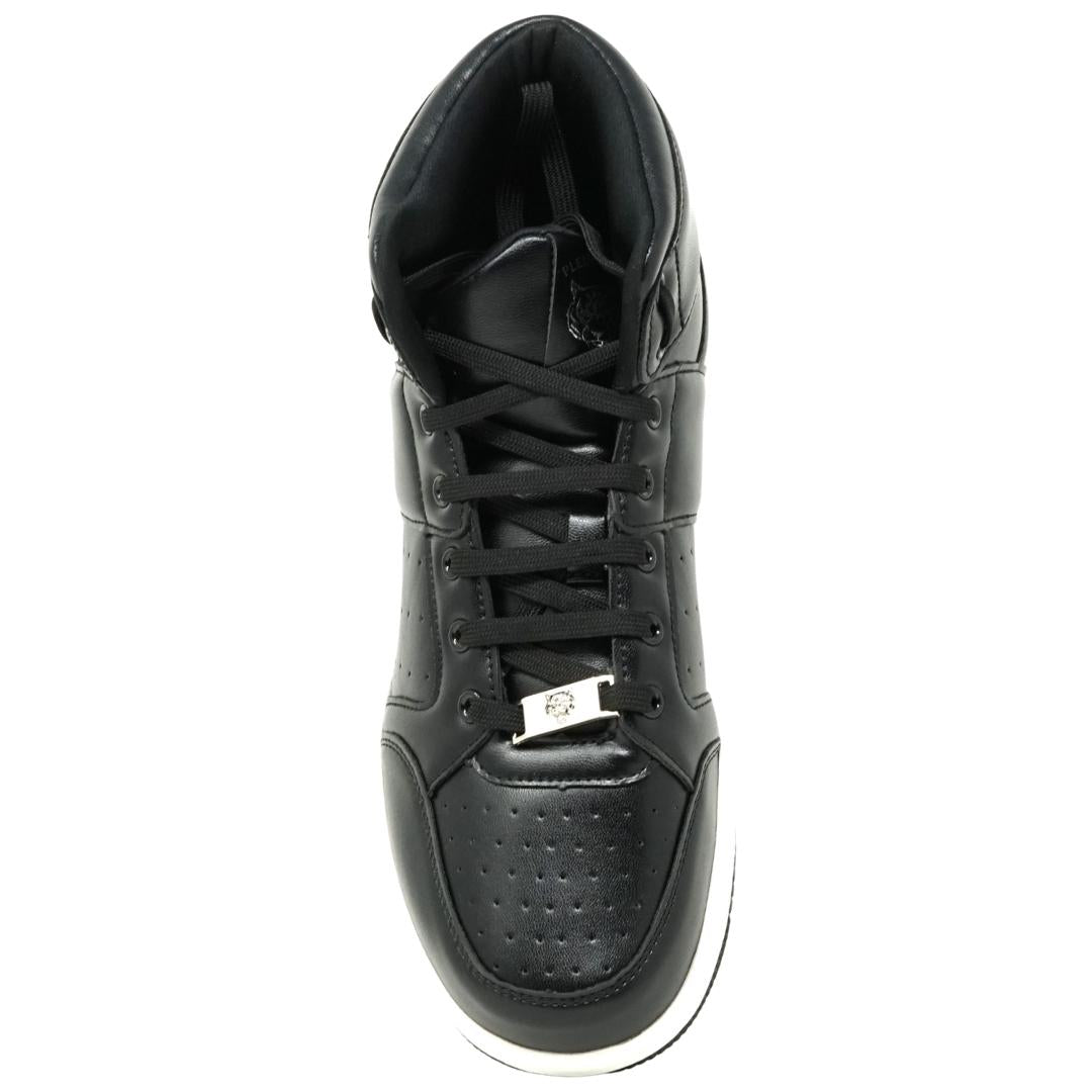 Philipp Plein Sport Hi-Top Bold Brand Black Sneakers