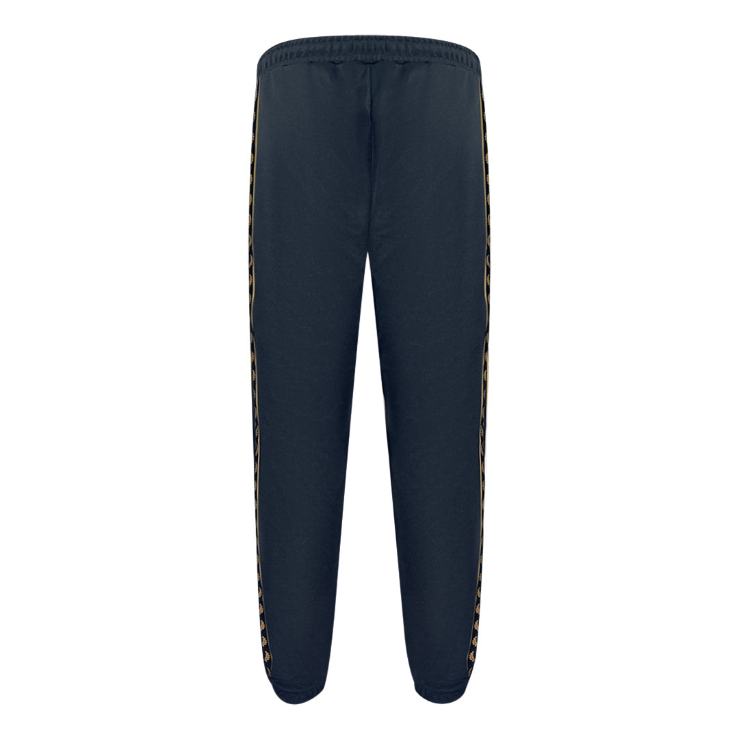 Fred Perry Gold Taped Black Track Pants - XKX LONDON