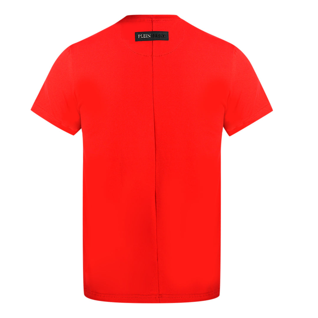Philipp Plein Sport Side Logo Red T-Shirt - XKX LONDON
