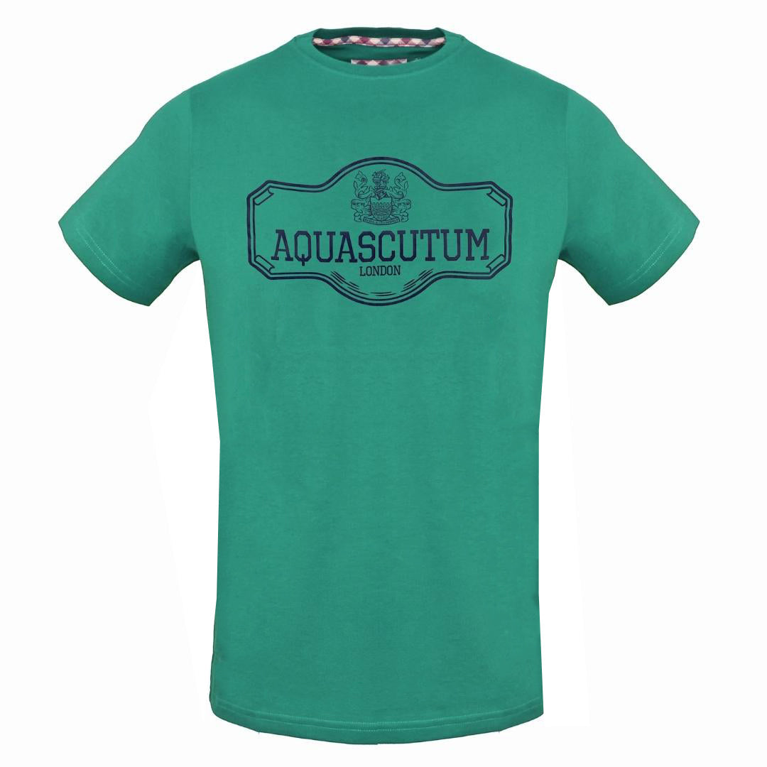 Aquascutum TSIA09 32 Green T-Shirt - Style Centre Wholesale