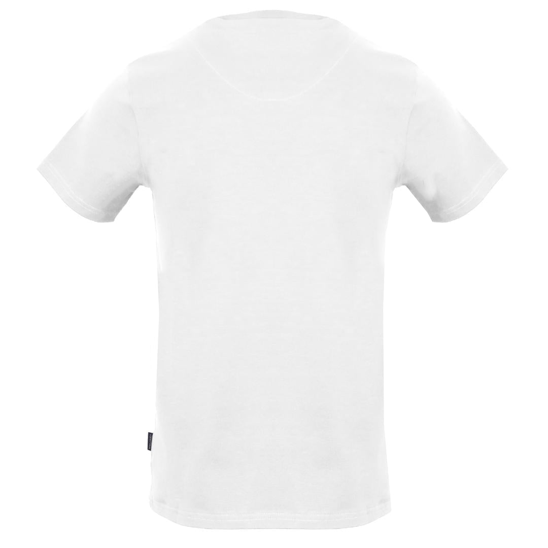 Aquascutum TSIA15 01 White T-Shirt - XKX LONDON