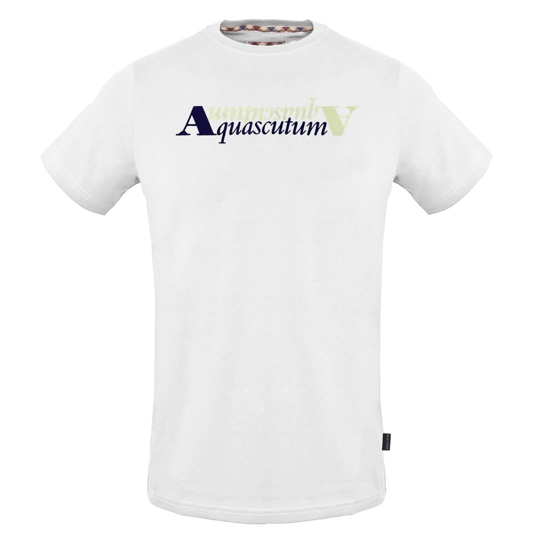 Aquascutum TSIA25 01 White T-Shirt Aquascutum