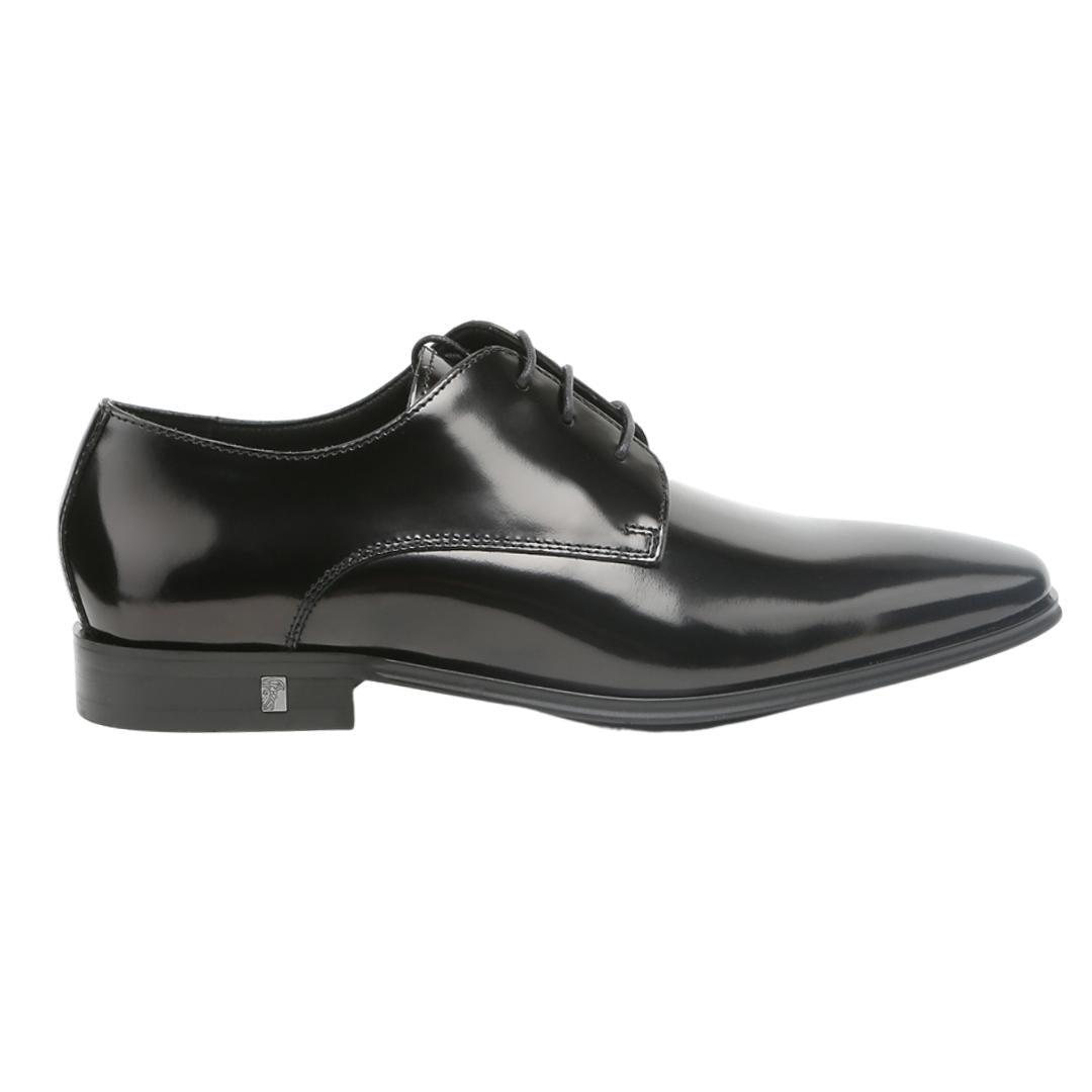 Versace Collection Black Leather Shoes Versace Collection