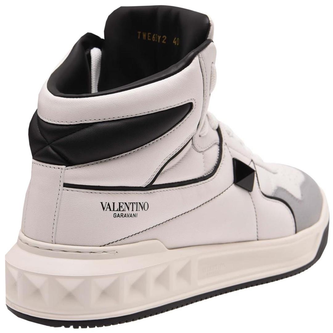 Valentino Garavani White High Top Sneakers Valentino