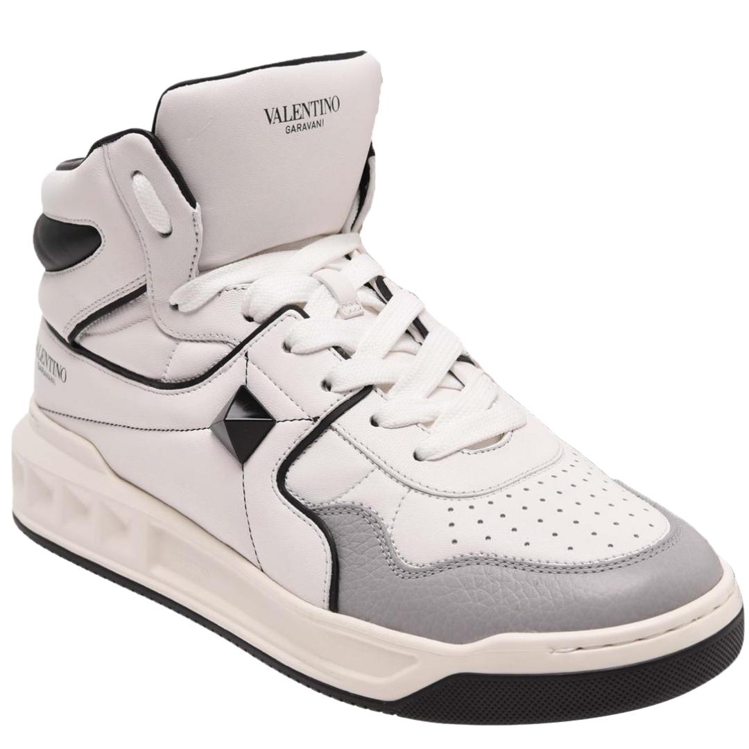 Valentino Garavani White High Top Sneakers Valentino