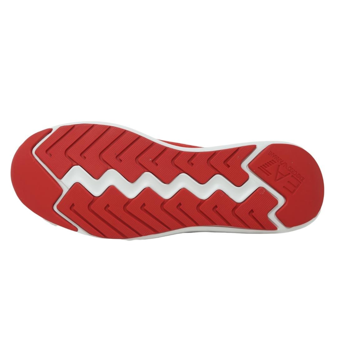EA7 Runner Red Trainers